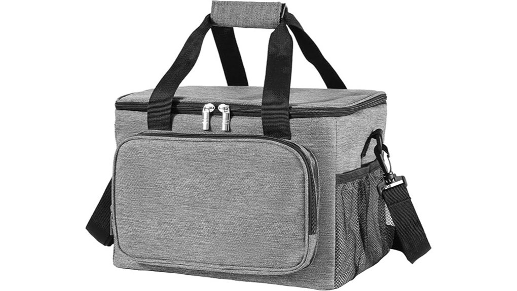 15l grey insulated picnic
