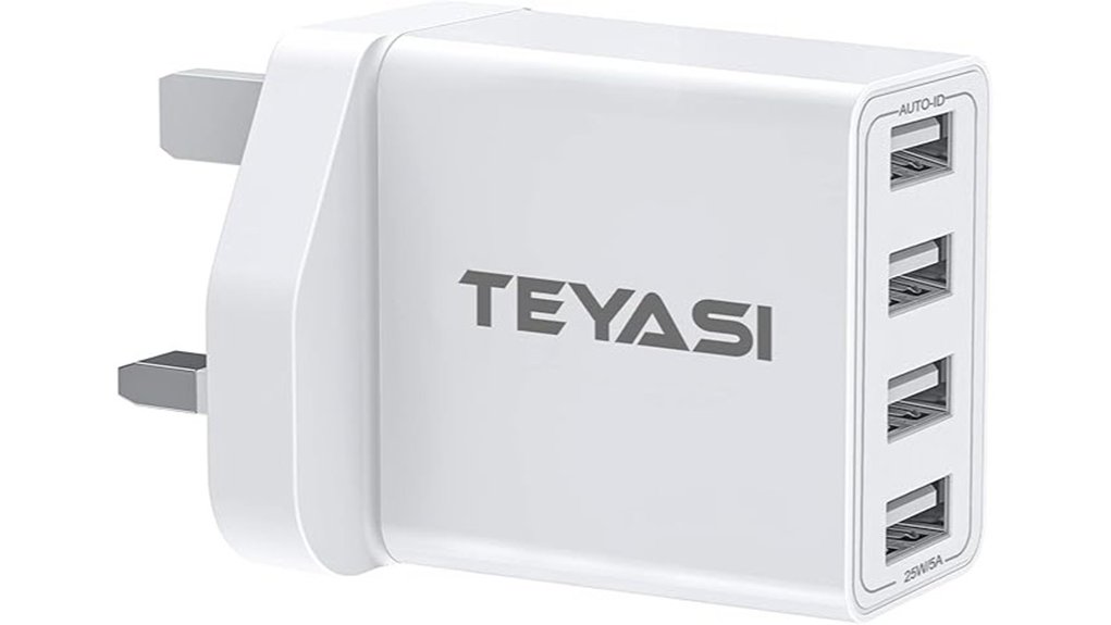 25w multi usb charger