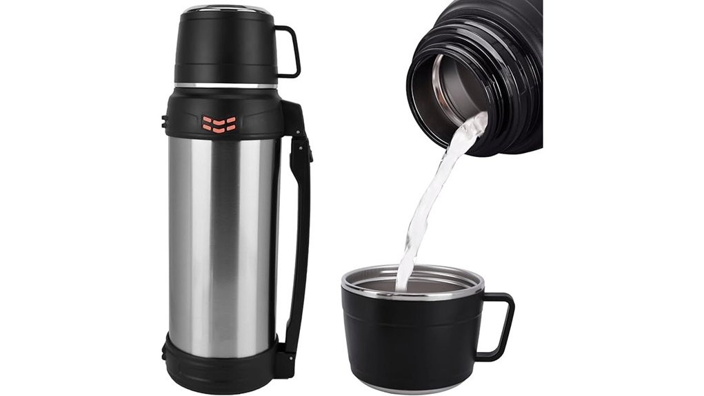 2l insulated stainless flask
