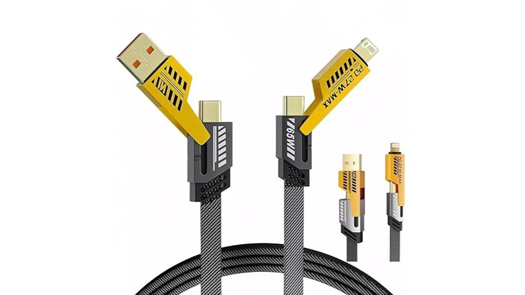 4 in 1 65w usb c charger