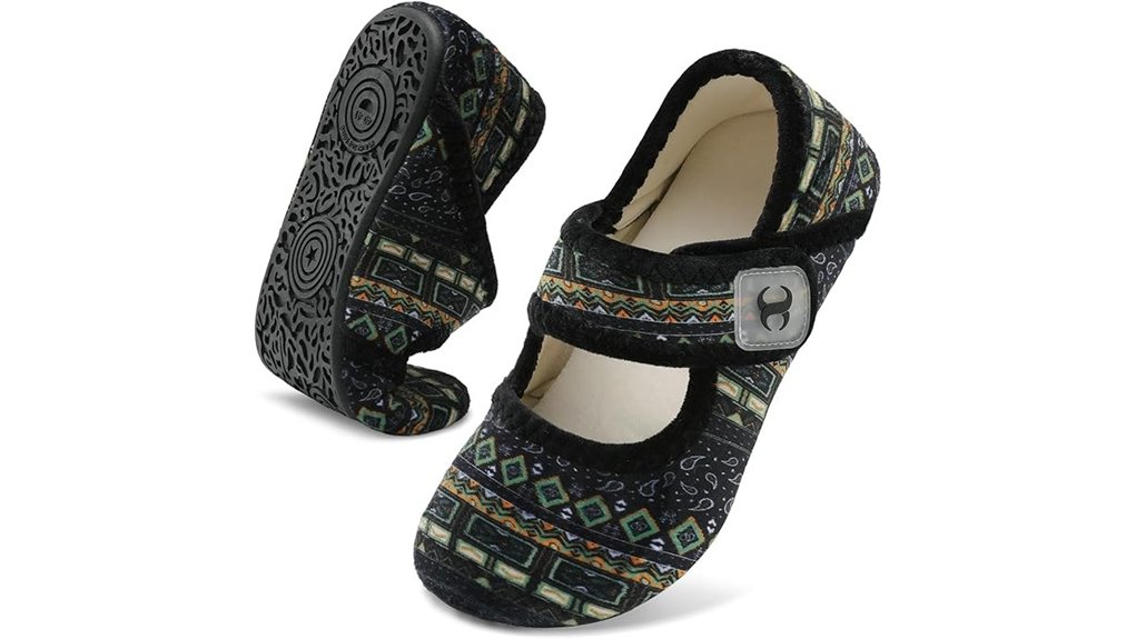 adjustable unisex winter slippers