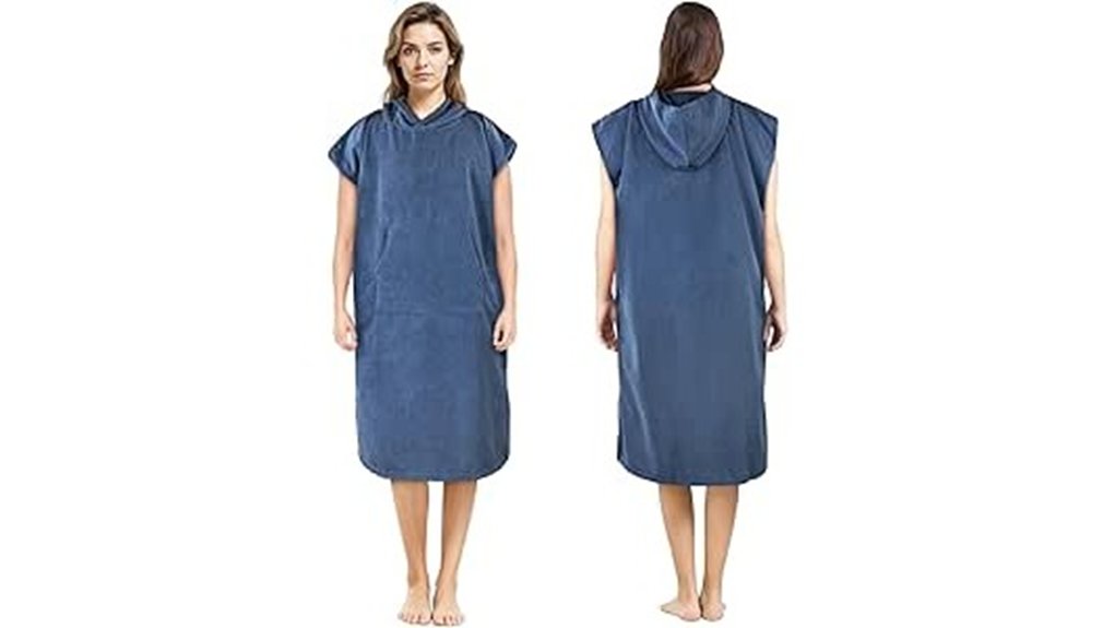 adult hooded microfiber beach