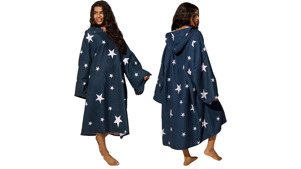 adult hooded surf robe