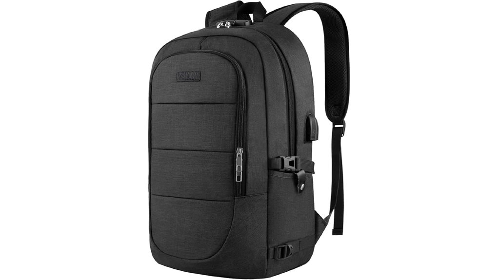 anti theft usb lock backpack