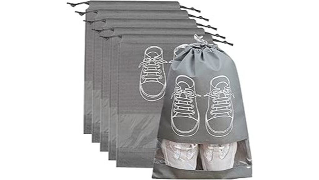 aynkh waterproof shoe organizers 5 pack
