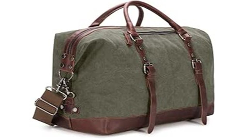 baosha canvas weekender duffel