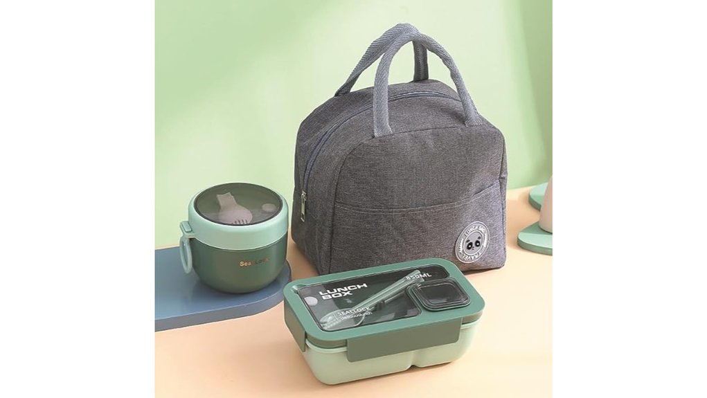 bento box with utensils