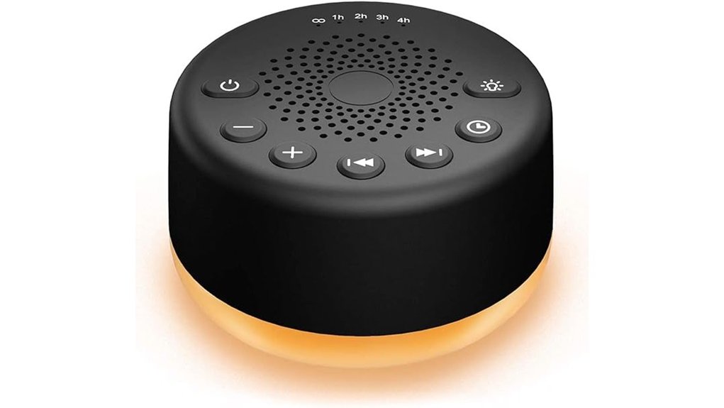 brightness adjustable white noise 25 sounds