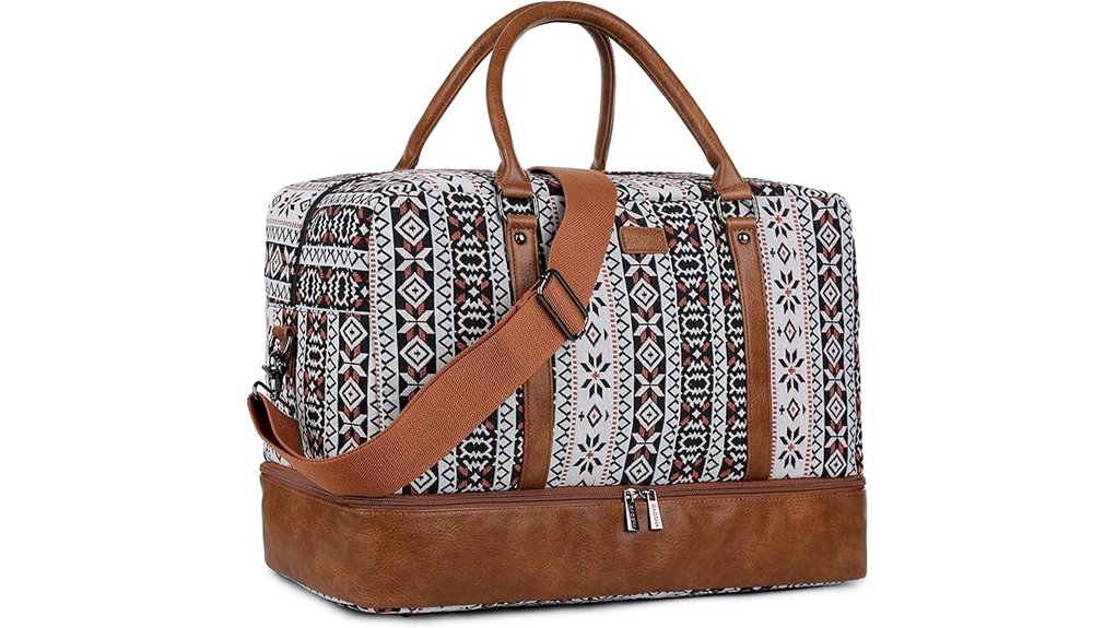 canvas overnight weekend duffel bag