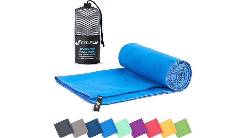 compact quick dry microfibre towel