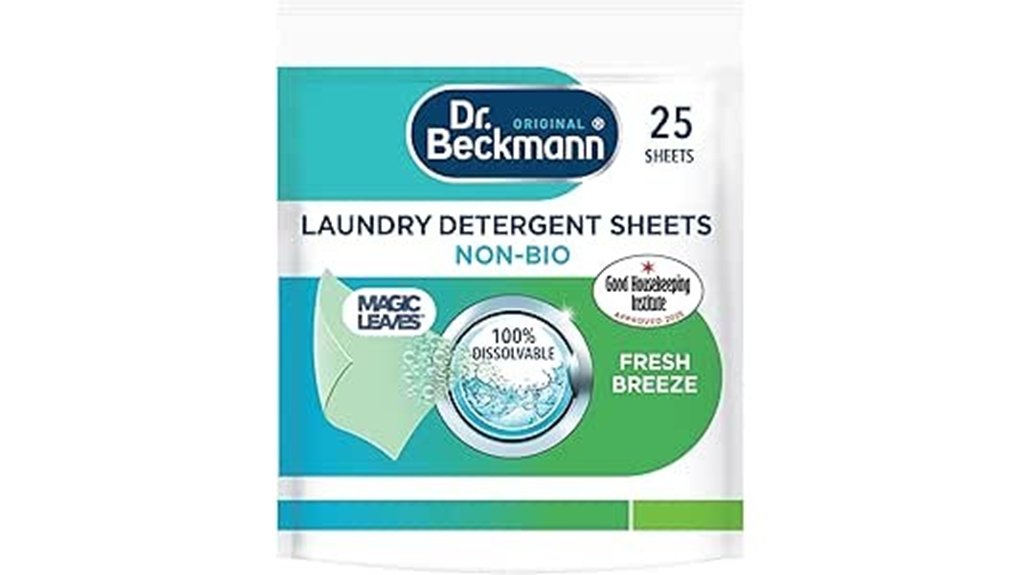 dr beckmann detergent sheets