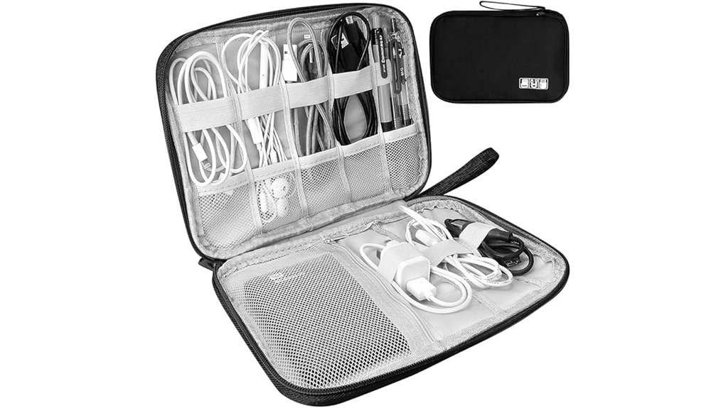 electronics travel organizer bag