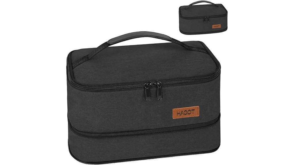 expandable insulated lunch bag