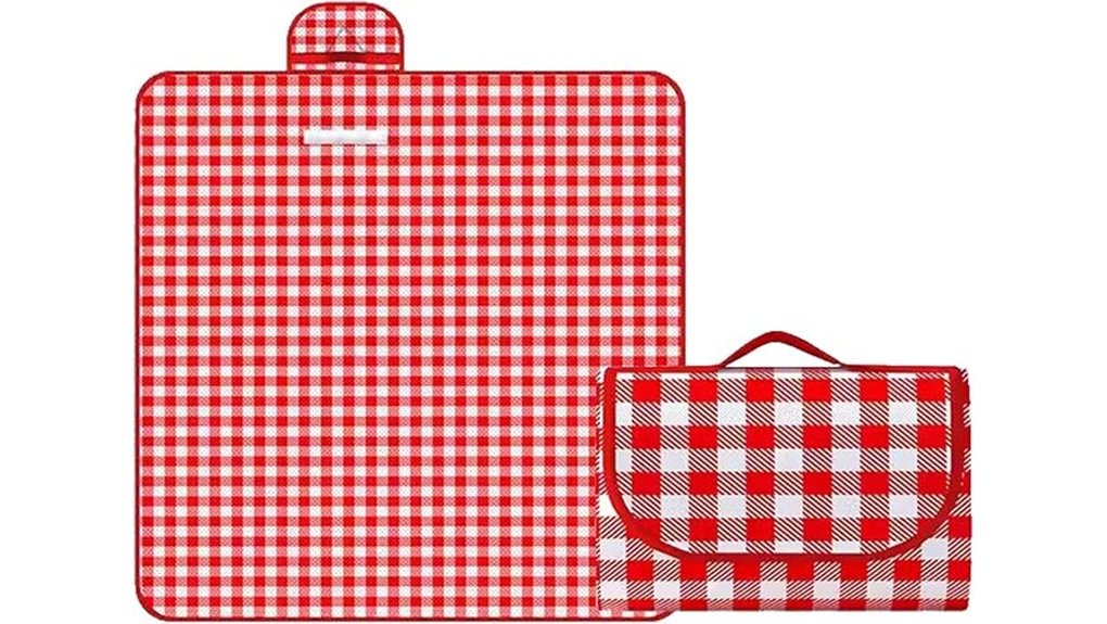 extra large red plaid