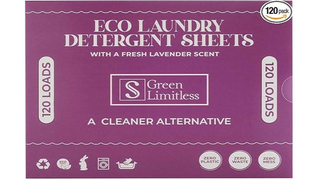 green limitless lavender detergent