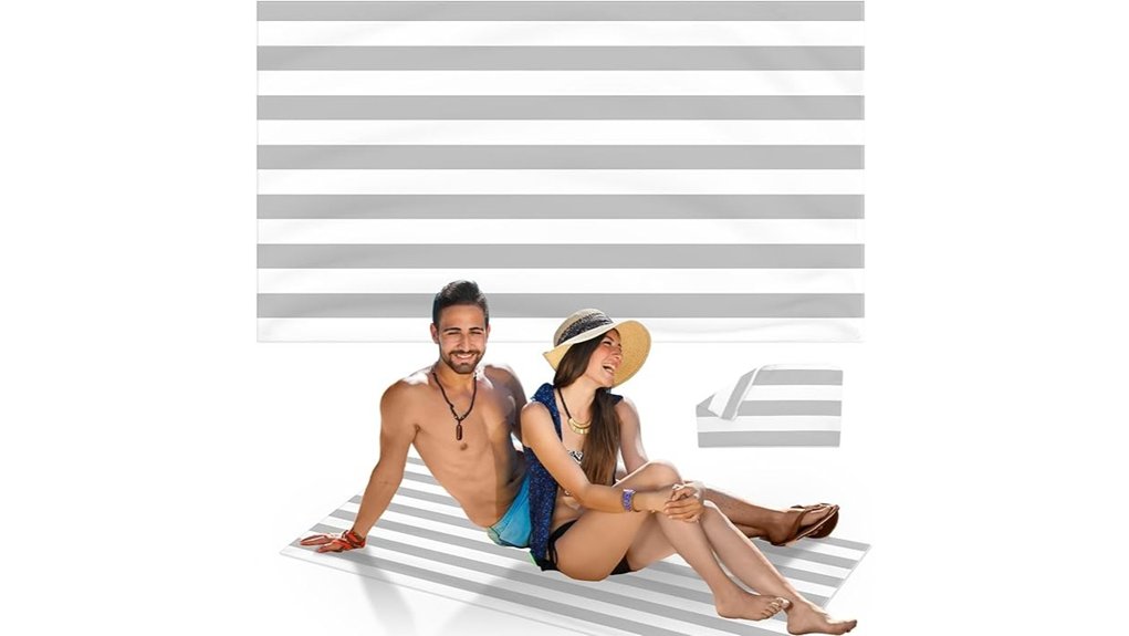 grey double sided microfiber towel