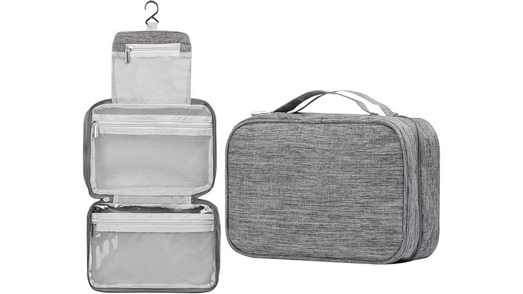 hanging travel toiletry bag hook