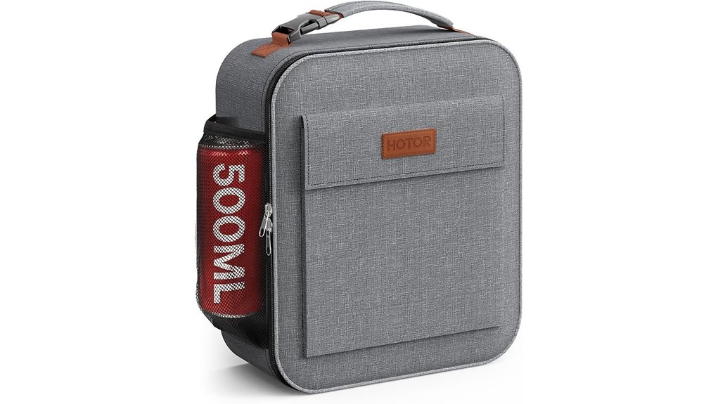hotor grey insulated lunch