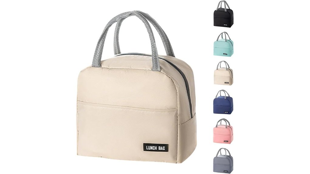 insulated reusable leak proof bag