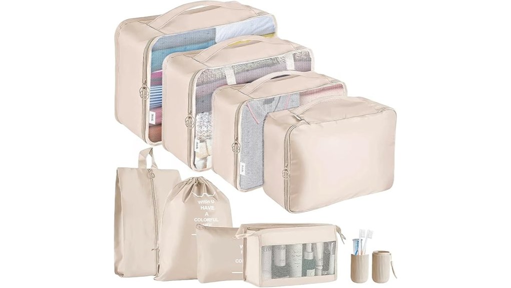 jsdoin packing cubes set