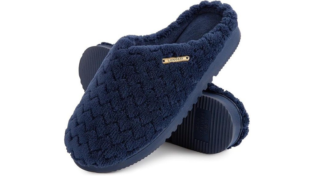 longbay women s flannel slippers