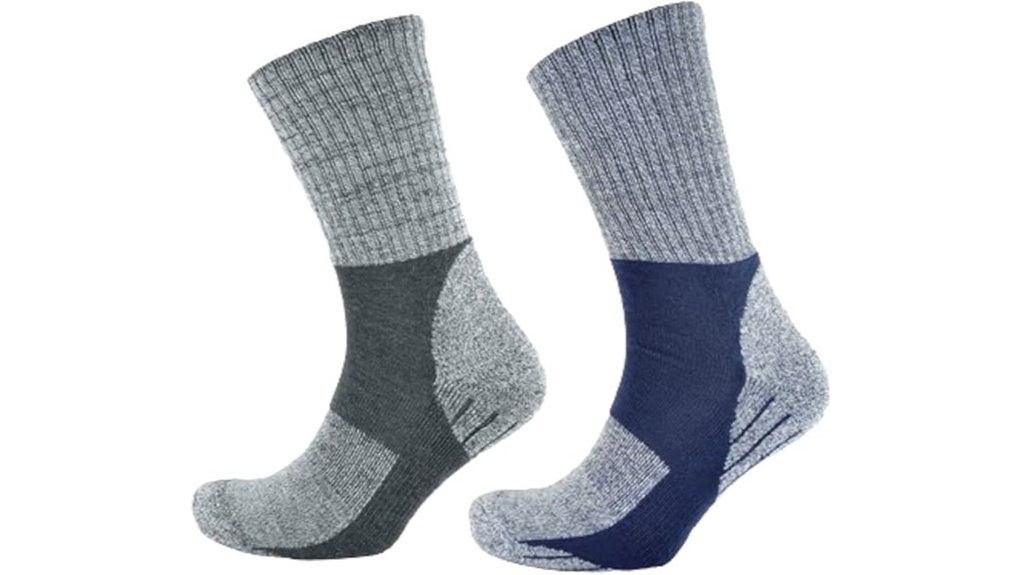 men s cushioned trekking socks