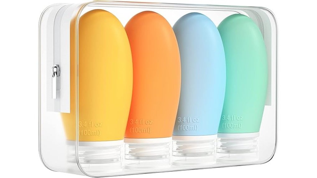 morfone silicone 4 pack bottles