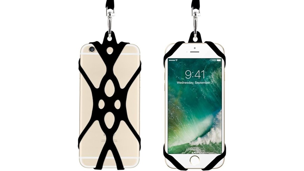 phone lanyard universal silicone holder