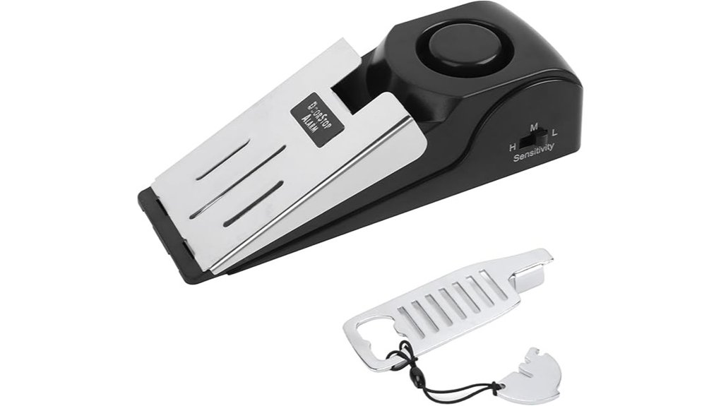 portable siren door lock