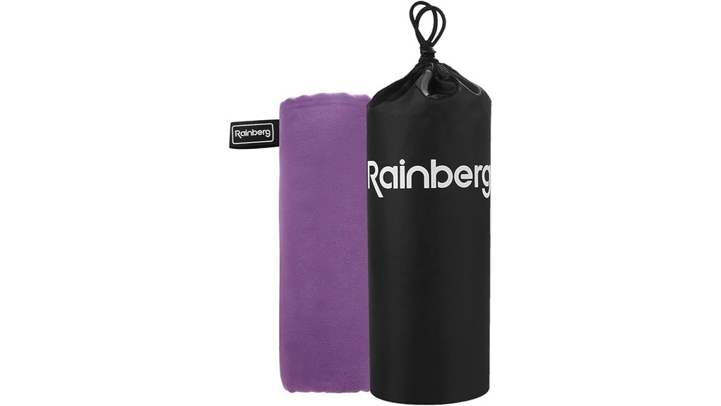 rainberg microfiber towel 180x90cm