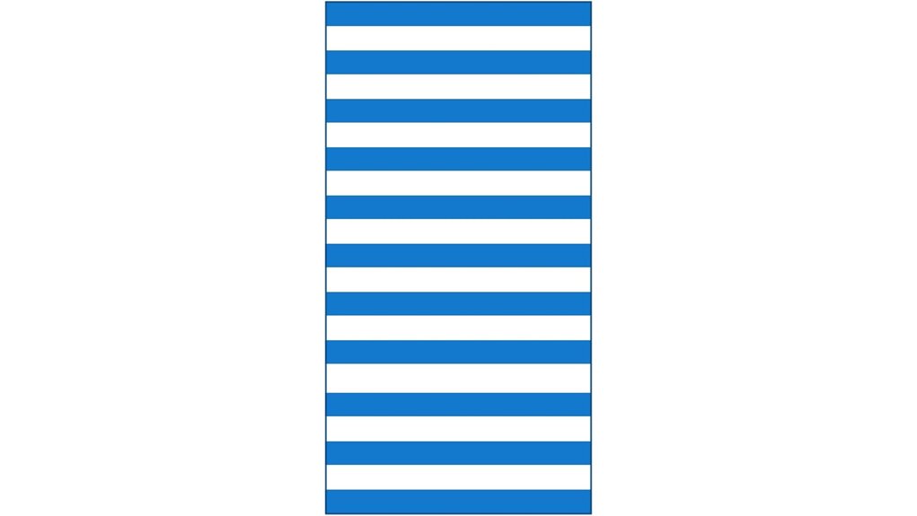 shakeel blue microfiber towel