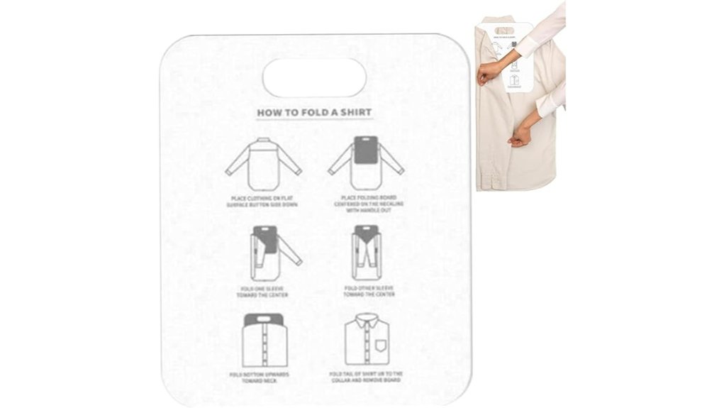 shirt folder lightweight organizer board