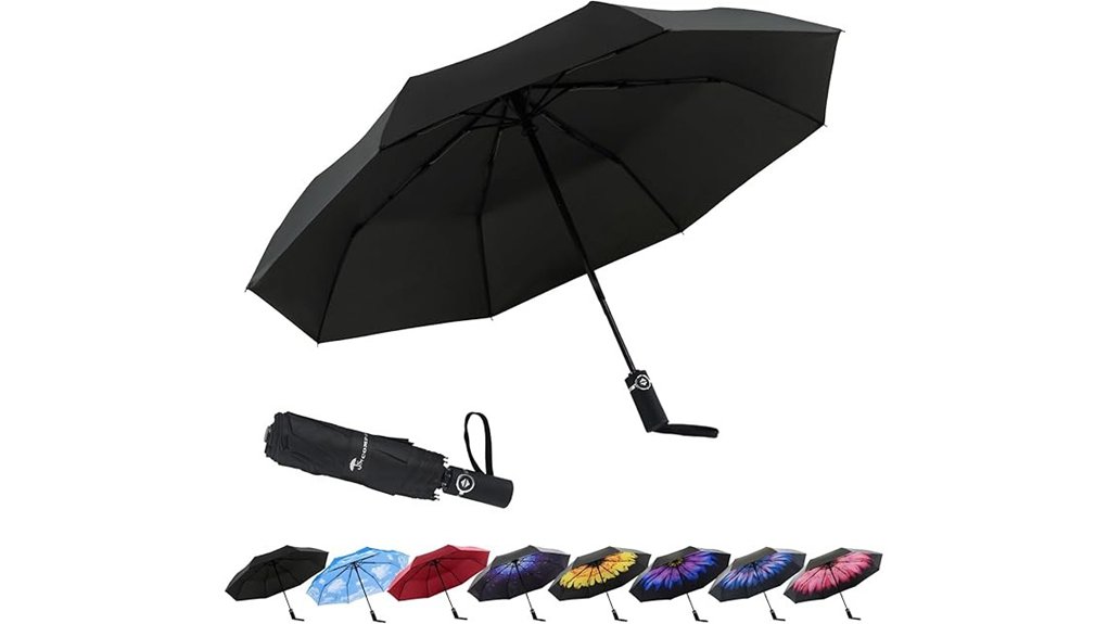 sy compact windproof umbrella