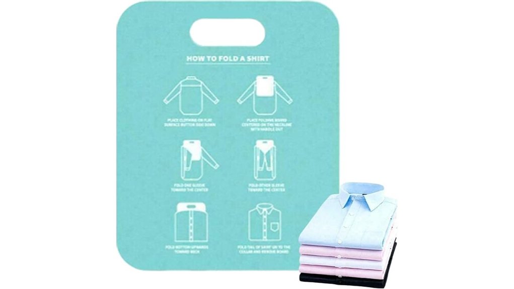 t shirt folding board organizer