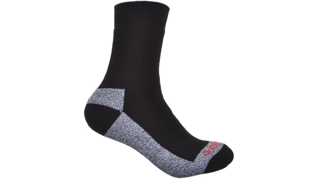 thick cushioned walking socks