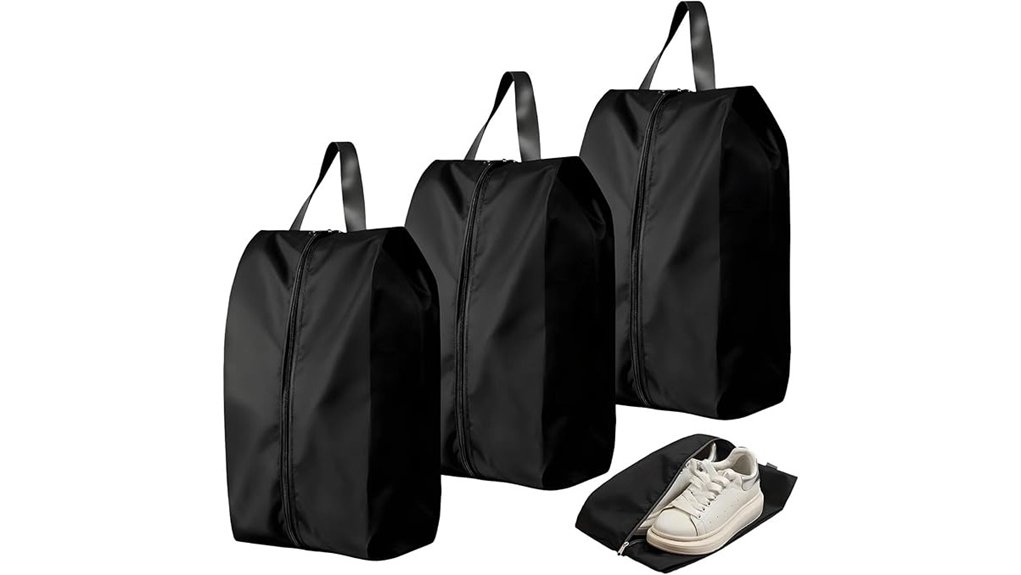 travel shoe bags waterproof dustproof 3 pack