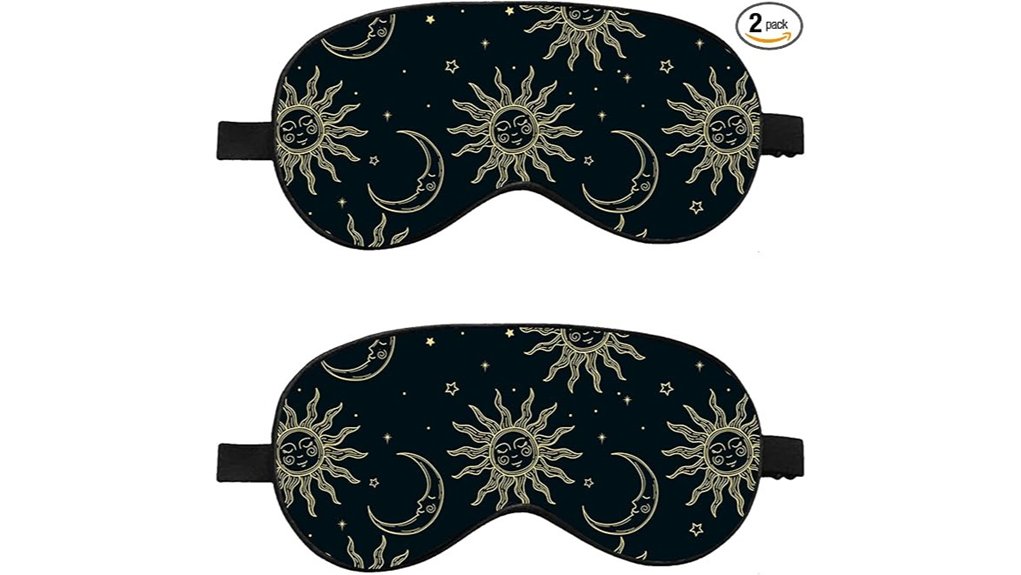 two drowsy adjustable masks