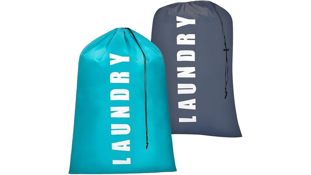 two pack travel laundry bags