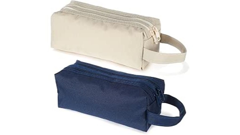 two small hanging bags