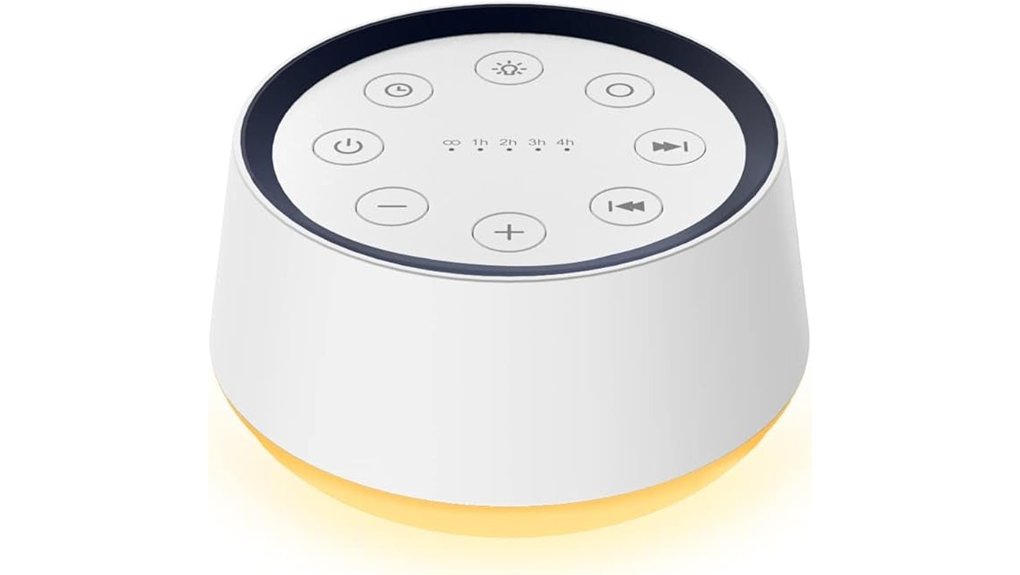 white noise machine 30 sounds