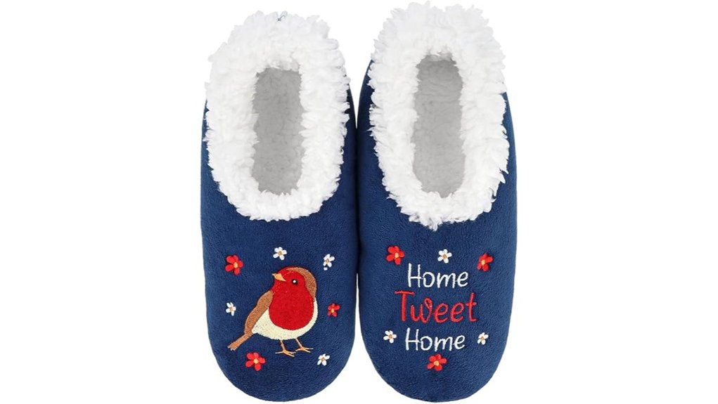 women s cosy birds sherpa