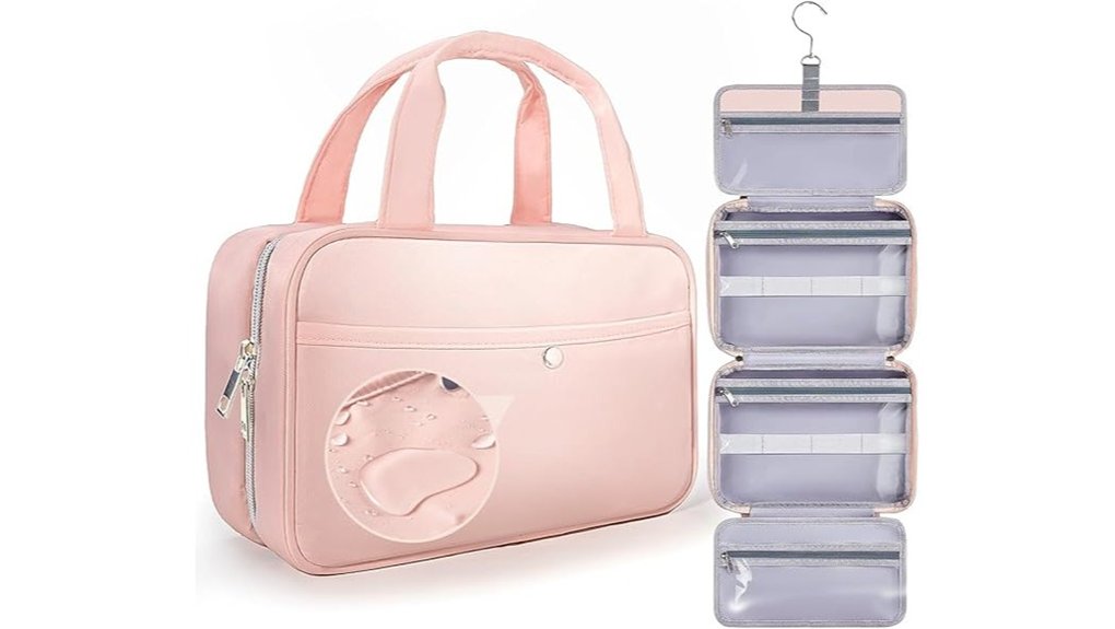 women s pink waterproof bag